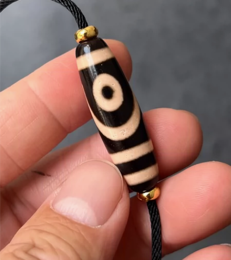 894 二眼天珠 西藏天珠 如意二眼 尺寸...