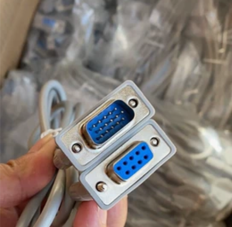 100条1.5米纯铜9针母转VGA15针公...