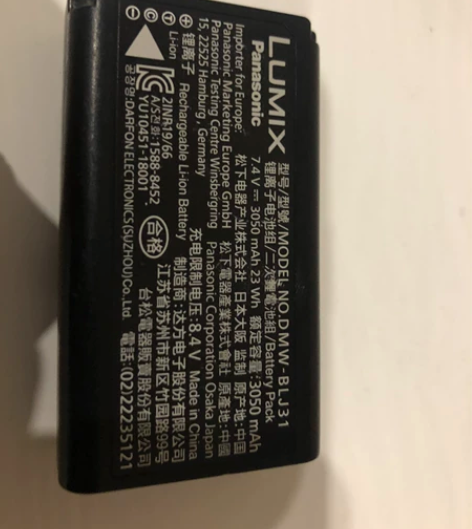 Panasonic/松下 DMW-BLJ3...