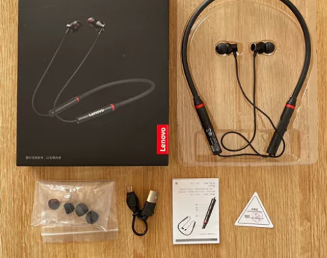 联想运动蓝牙耳机HE05X(黑) * 数量...