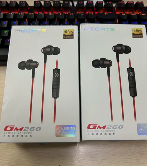 漫步者GM260有线耳机入耳式圆孔手机笔记...