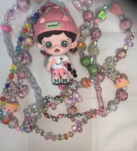 爱爱爱捣蛋日记系列 女孩斜挎链 捣蛋日记系...