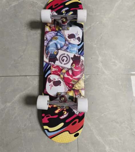 【低价出】熊猫涂鸦-SWAY斯威儿童滑板初...
