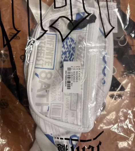 8 atheist潮牌腰包单肩斜挎包男日系...