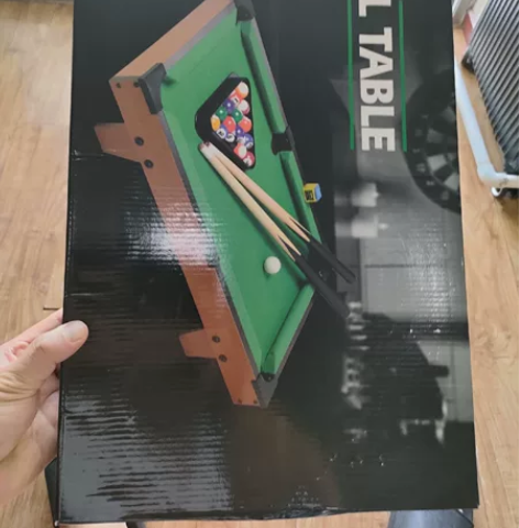 台球桌儿童玩具台球家用室内迷你台球桌球台中...