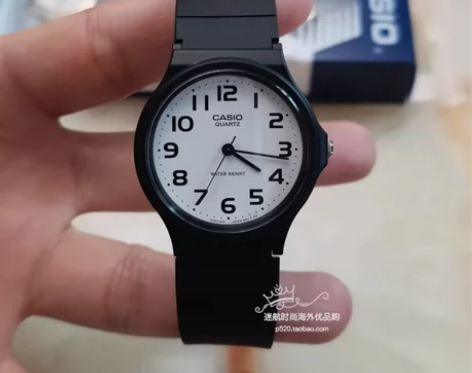 乔妹同款日本卡西欧CASIO小黑表男女款 ...
