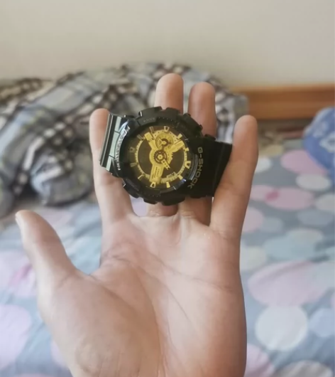 卡西欧黑金纯女士一手  哥哥给买的 感兴趣...