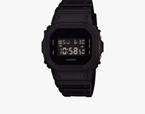 casio旗舰店DW-5600BB小方块电...