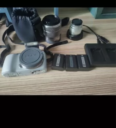 出闲置个人索尼NEX C3 入门相机 白色...