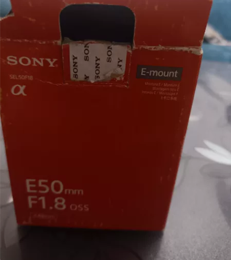 出个人自用索尼e50f1.8，箱子和保修卡...