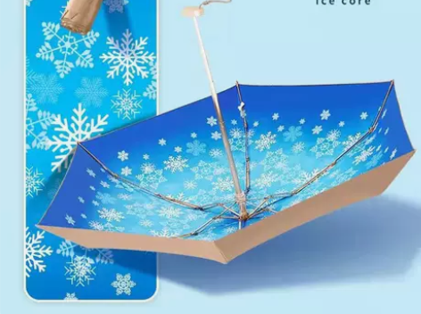 YDD迷你小雨伞小金伞防晒防紫外线伞六折口...