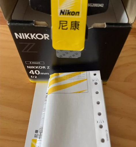 自用尼康 z40 f2 箱说齐全已注册京东...