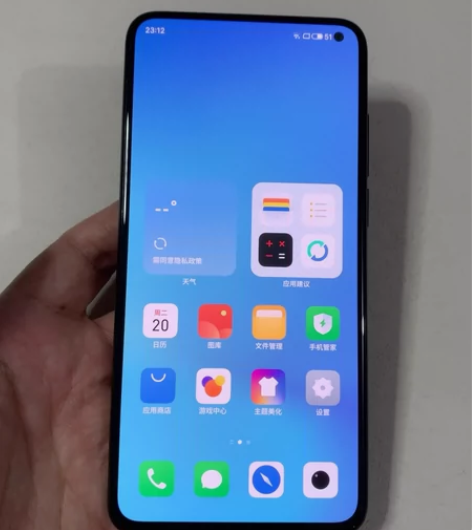 魅族17 8+128G松深入墨 外观：总体...