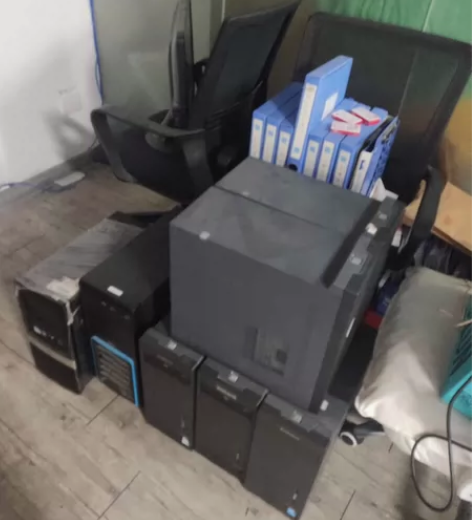 联想台式电脑 惠普台式电脑 有7台 一台两...