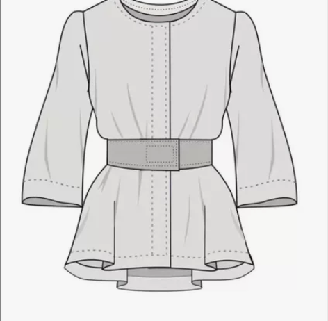cdr各类服装款式图代画不上色 感兴趣的话...