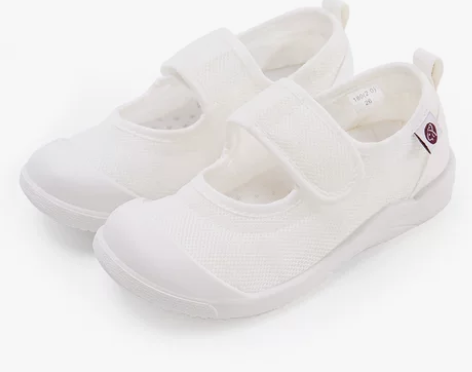 幼儿园小白鞋软底帆布鞋女宝宝单鞋春秋男童透...