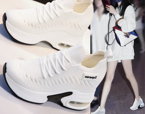 老爹鞋女ins潮2023春季新款透气百搭飞...