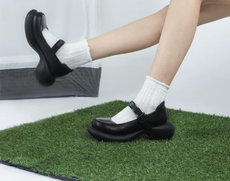 enqo原创玛丽珍鞋子女2021春季小众大...