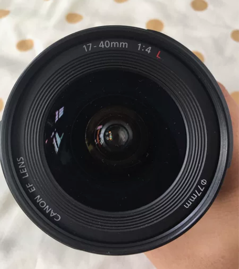佳能17-40/F4广角变焦，无维修功能正...