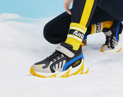 安踏儿童棉鞋 冬鞋加绒儿童男童加厚保暖大童...