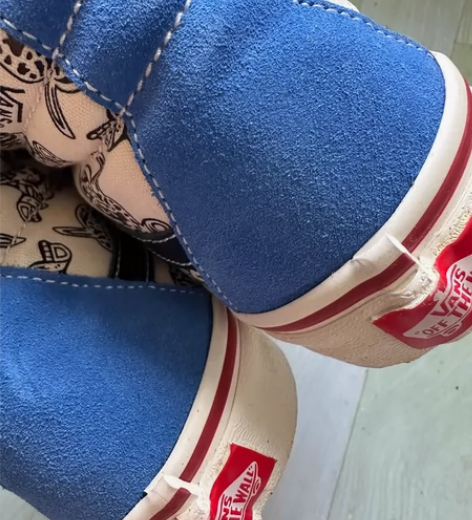 万斯50周年骷髅头纪念款！一次没穿一处有点...