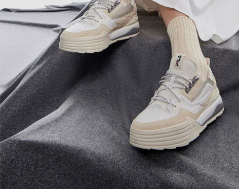 高圆圆同款FILA斐乐女板鞋休闲鞋帕乐鞋子