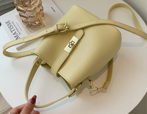 高级感包包女ins小众手提水桶包2023新...