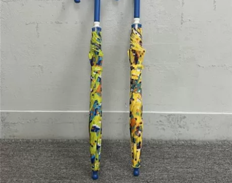 儿童女孩雨伞日本单可爱小汽车男女孩幼儿园宝...