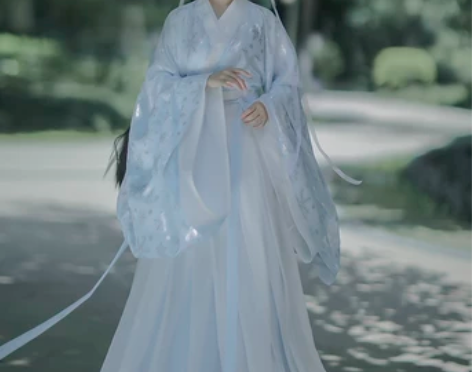 槿罗记汉服原创国风少女套装魏晋风/晋制交领...