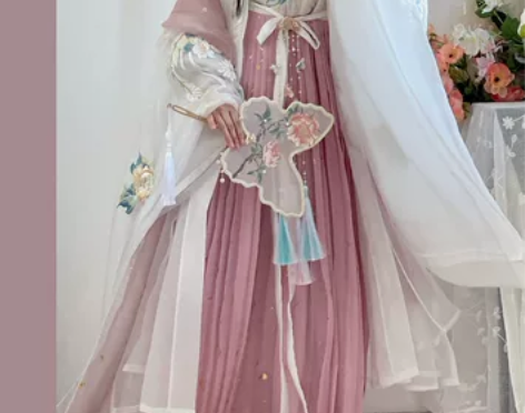 玉术原创汉服女诃子裙【紫衣明月】重工刺绣唐...