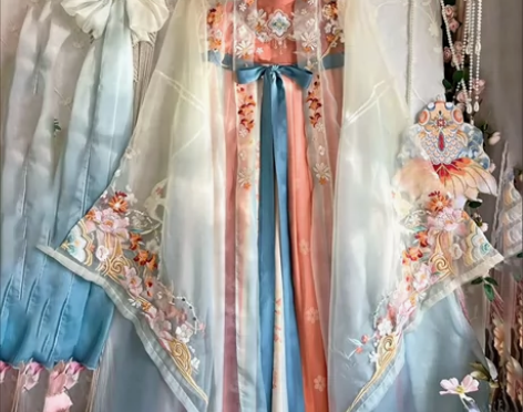 全新未穿玉术【山海如梦】原创汉服女诃子裙重...