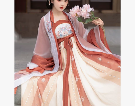 ?耀春妙佳人汉服女正品原创中国风古装唐制齐...