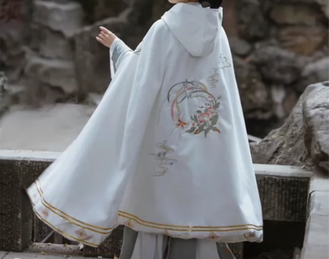 汉服半退坑清仓，加绒加厚斗篷，千韵岗原创，...