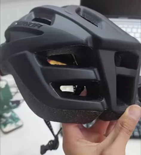 美利达车贝贝自行车头盔一体头盔简约轻便 美...