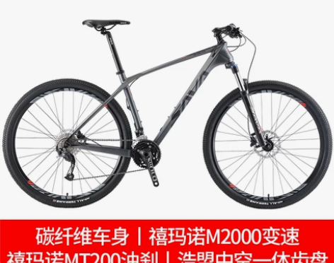 ?【火拼价】SAVA碳纤维山地车男女式27...