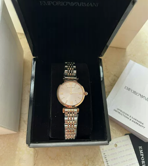 全新阿玛尼满天星手表女 气质轻奢阿玛尼石英...