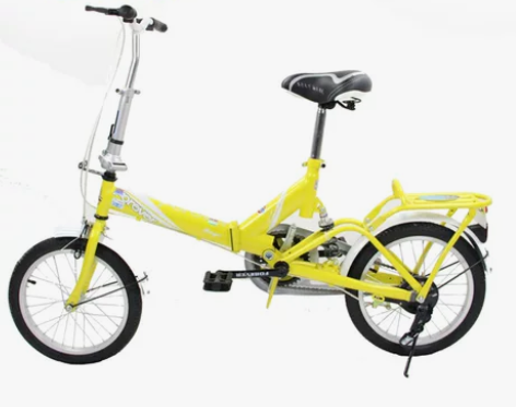 上海永久折叠自行车女款 16/20寸超轻女...