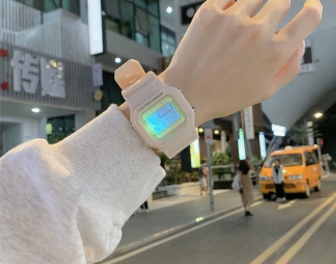 杨紫同款独角兽手表女ins学院风高中学生简...