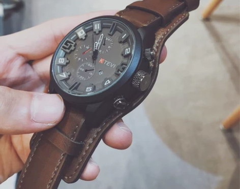 学生男表个性超大表盘潮牌手表男韩版北欧嘻哈...