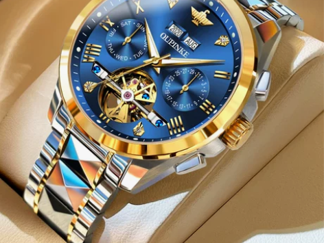 官方旗舰店瑞士欧品客品牌名表正品手表男士全...