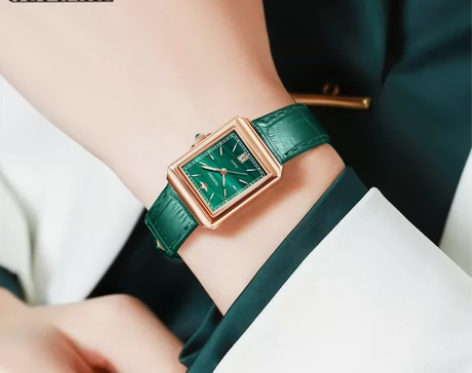 欧品客（OUPINKE）手表女瑞士时尚防水...