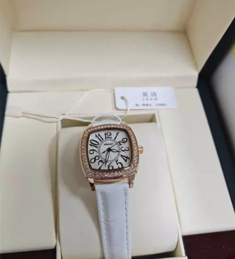 INSW英诗手表女士水钻精致手表 全新 包...