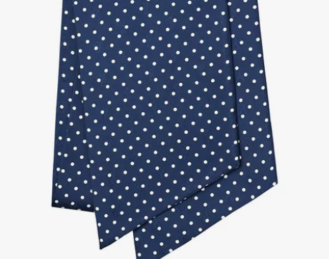 蜜蜂满铺提花波点双层加长真丝长丝巾女桑蚕丝...