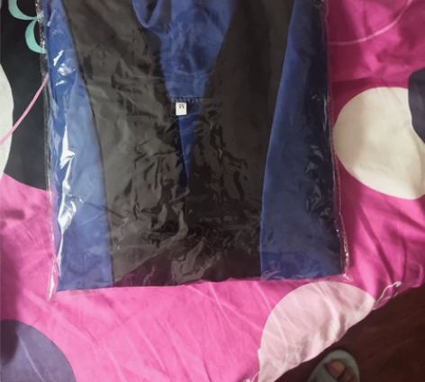 文科硕士服M码 硕士袍 粉领 纸板帽 流苏...