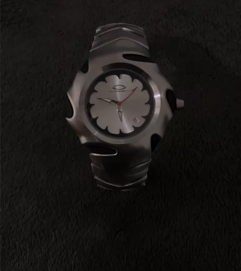 oakley白刀锋男士腕表现货全新发出带礼...