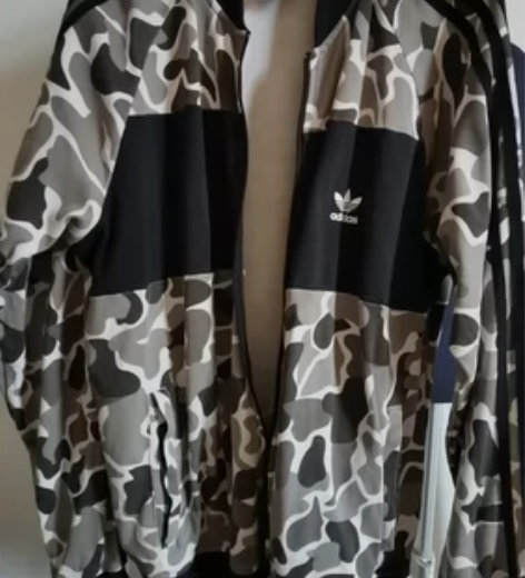 阿迪达斯三叶草棒球外套，适合身高175-1...