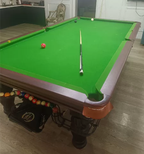 正牌健英台球桌低价出售了 感兴趣的话点“我...