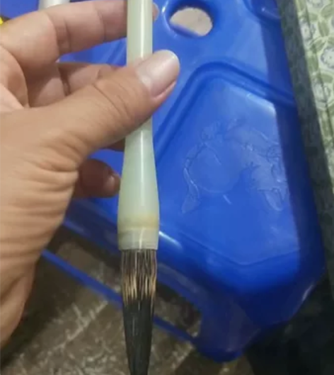 老毛笔  山羊牌熊豪毛笔， 有问题提前沟通...