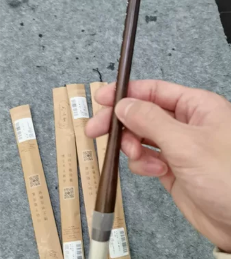 59元四支！！！个人闲置六品堂兼毫毛笔4支...