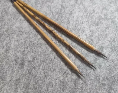 石獾勾线毛笔书画用笔瘦金体专用笔小字笔小楷...